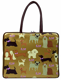 Pug and Pet Laptop Tote G